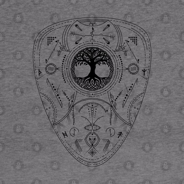 Yggdrasil - Tree of Life | Norse Pagan Symbol by CelestialStudio